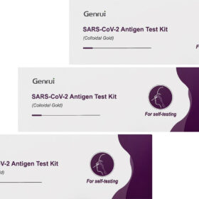 Экспресс-тест COVID-19 SARS-CoV-2 Antigen Test Kit, Genrui, 3шт.